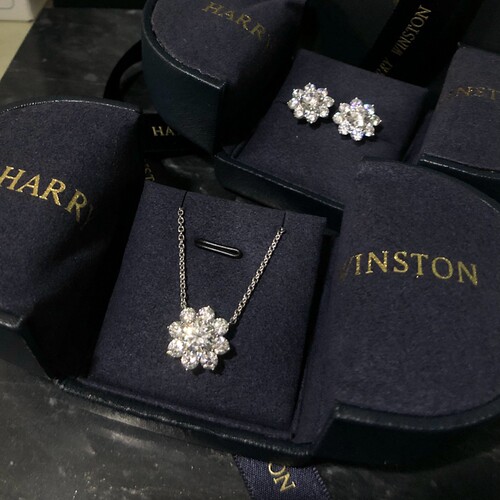 珠宝级~小众设计师款sunflower项链耳钉戒指太阳花轻奢锁骨项链女