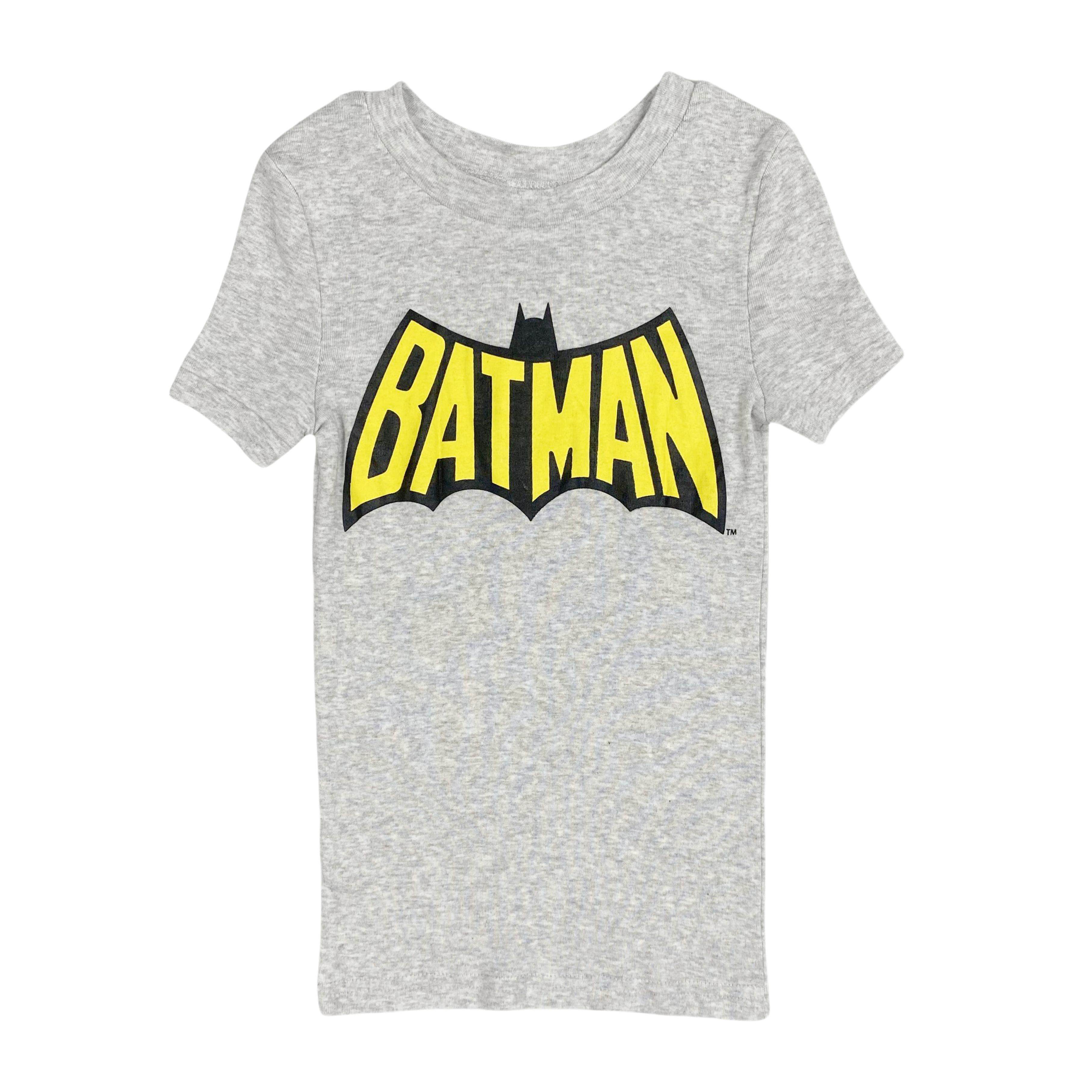 E3092夏季新款童装漫威蝙蝠侠印花T恤棉质舒适短袖中长款男童上衣