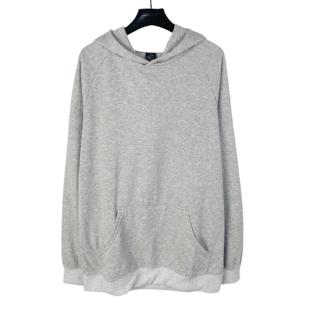 抓绒男女时尚 插肩袖 卫衣混色上 宽松休闲袋鼠兜帽衫 B4003秋冬新款