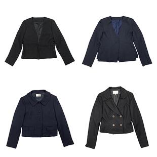 百搭休闲外套通勤长袖 显瘦气质西装 春秋上衣 女装 B7049日单新款
