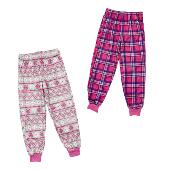 童装 摇粒绒印花睡裤 舒适亲肤束脚裤 C6137外贸新款 女童家居裤