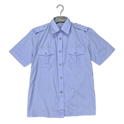 C4028夏季执勤女款短袖衬衫酒店物业门卫保安工作服速干透气衬衣