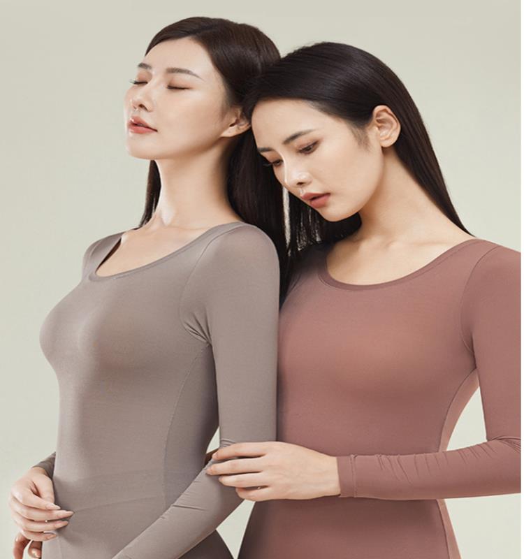 维多利亚无痕恒温37度发热打底衫