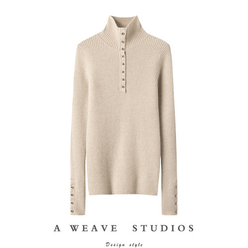 牧绒飞高端100%纯山羊绒衫