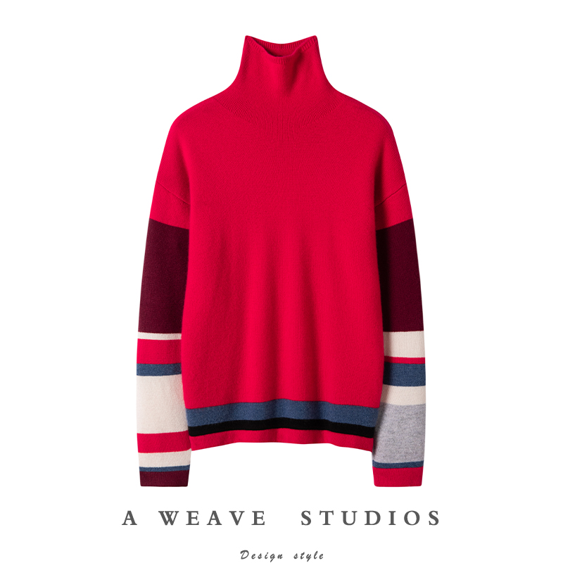 牧绒飞高端100%纯山羊绒衫