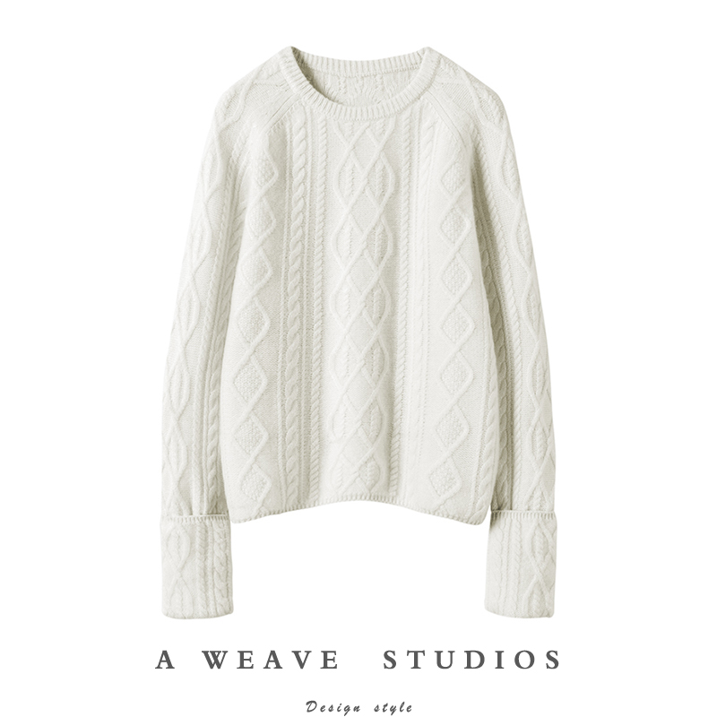 牧绒飞高端100%纯山羊绒衫