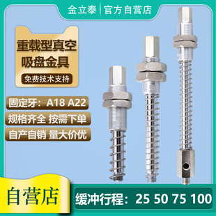 A18 妙德重载型真空吸盘金具工业J25 B01 J75 A22机械手配件 J50