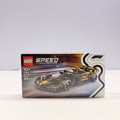 （全新）LEGO乐高speed超级赛车77252 F1大电影同款APXGP赛车