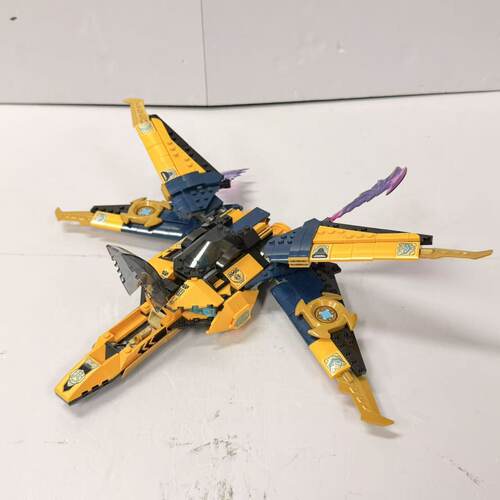 (二手）LEGO乐高71833拉斯与阿林的暴风喷气式飞机幻影忍者积木