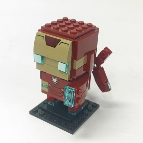 （二手）LEGO乐高41604钢铁侠MK50大头BrickHeadz方头仔益智玩具