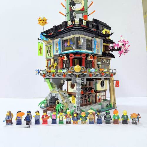 （二手）乐高 LEGO70620 幻影忍者之旋风忍者城积木益智儿童