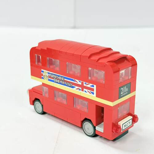 （二手）现货 乐高 LEGO 40220 迷你伦敦双层巴士 限定 积木玩具