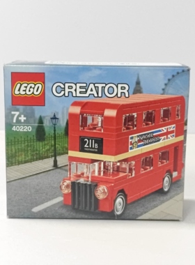 （二手）现货 乐高 LEGO 40220 迷你伦敦双层巴士 限定