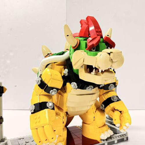 （二手）LEGO乐高71411强大的酷霸王超级马里奥系列儿童积木