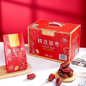 山姆会员店代购 天茨园 骏枣红枣 2KG 果形饱满 独立小包装 超市