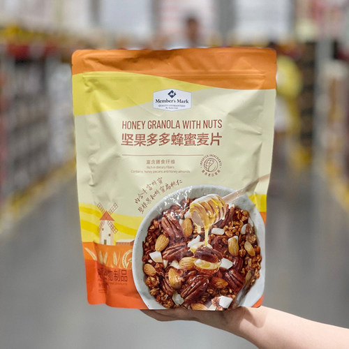 山姆会员商店麦片坚果多多蜂蜜