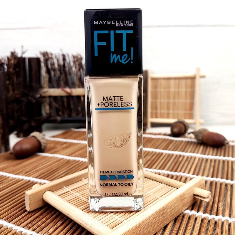 美宝莲 FIT ME定制柔雾粉底液30ml 115 120 哑光版 控油遮瑕油皮