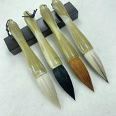 正品 特大号毛笔狼毫提斗湖笔狼羊兼毫大楷书法国画对联春联大抓笔