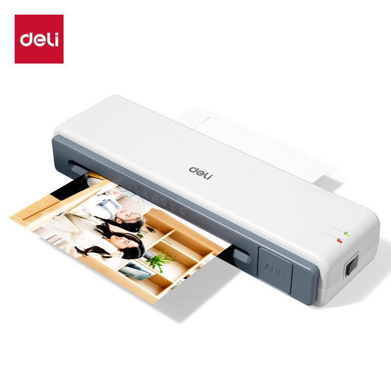 得力照片塑封机家用小型过塑机