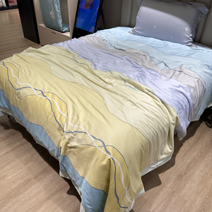 60支天丝夏被夏凉被空调被莫代尔凉感双人水洗机洗冰丝薄被子特价