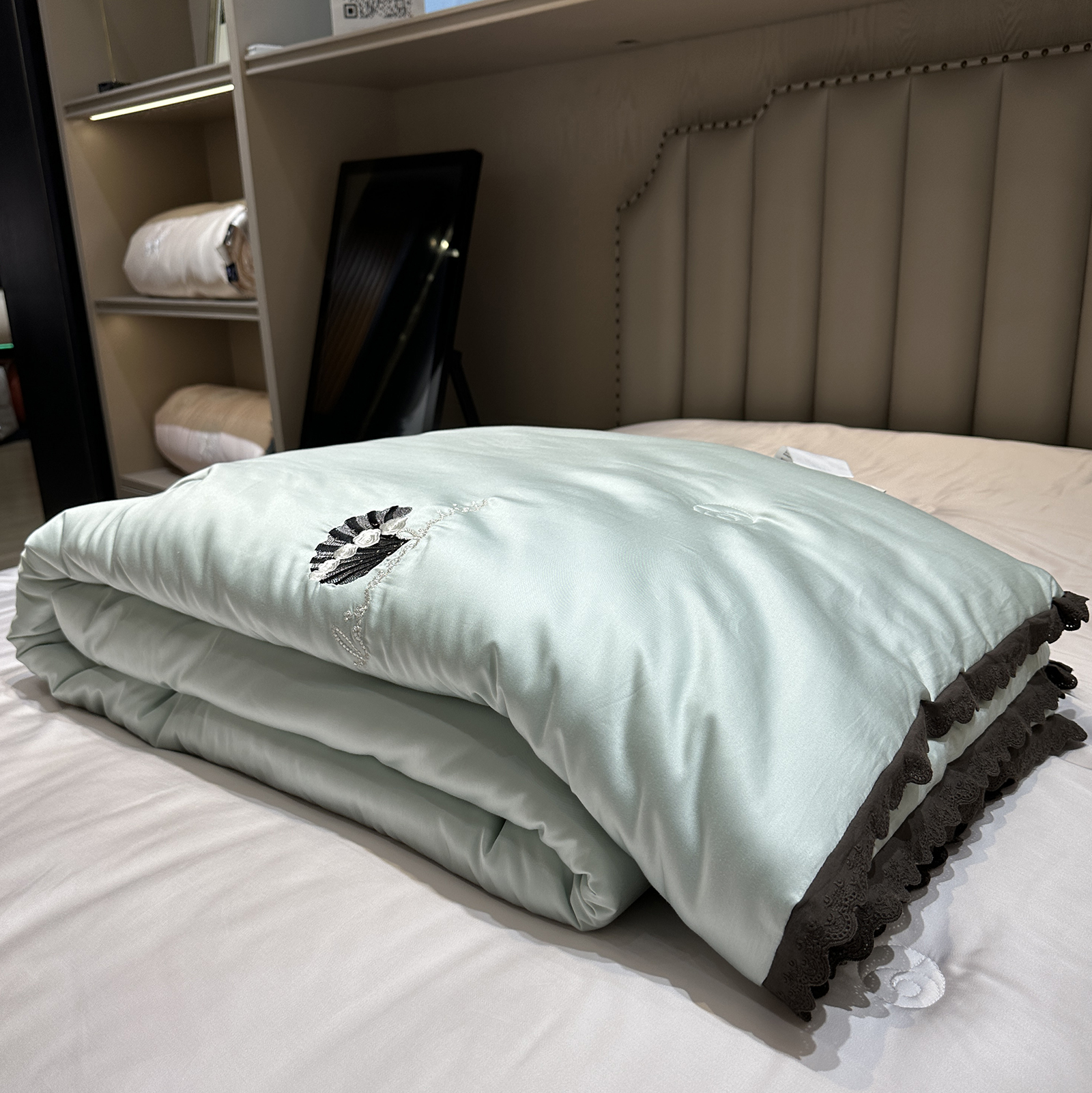 80s天丝棉四季春秋被机洗51%蚕丝