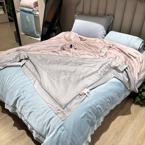 100莱赛尔夏凉被可机洗51%桑蚕丝