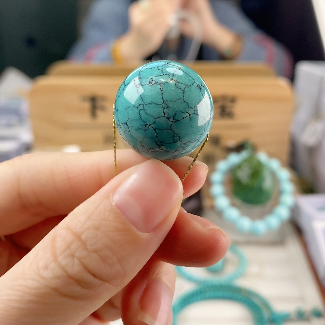 毕业级 瓷釉级精品水草纹圆珠卡22