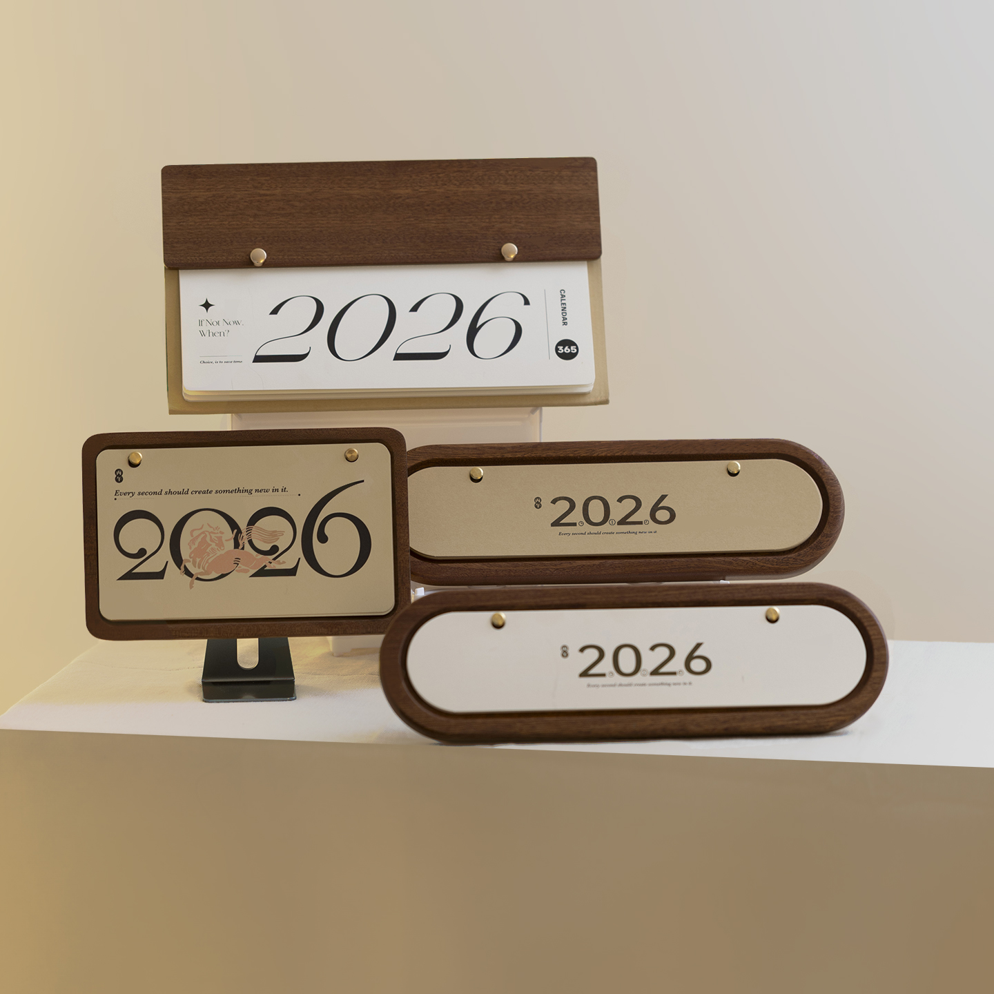 亨勒创意台历2026马年文创日历