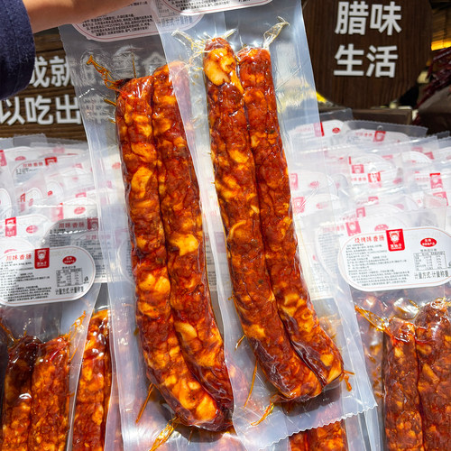 雅妹子四川青花椒香肠即食