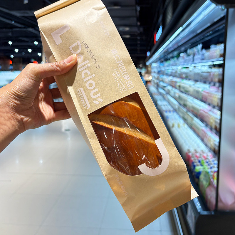 胖东来代购果仁列巴面包800g俄罗斯风味列巴面包早餐速食切片正宗,零食/坚果/特产,欧式面包,淘宝优惠券,粉丝福利购,淘宝优惠卷