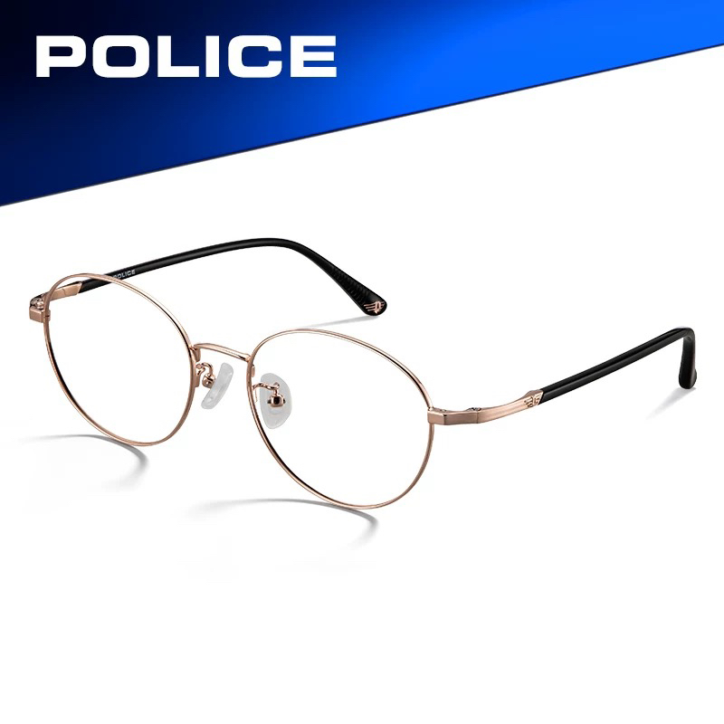 police眼镜框男款商务休闲近视可配度数镜片时尚舒适VPLN04K