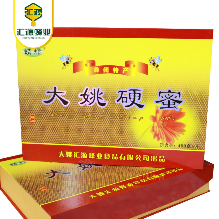 云南特产  大姚野坝子硬蜜3*400g/盒  礼盒装  送礼佳品