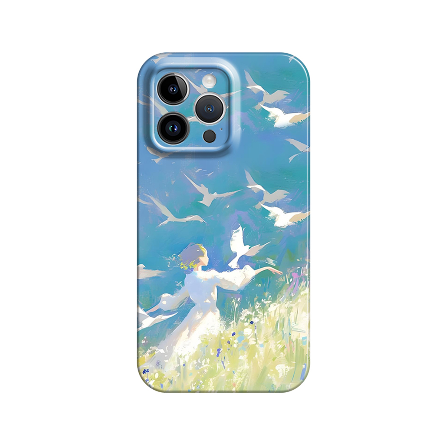 自由和平飞鸟适用iPhone15promax苹果16小米14畅享70华为pura70nova12荣耀300菲林手机壳红米k80vivos20iqoo9