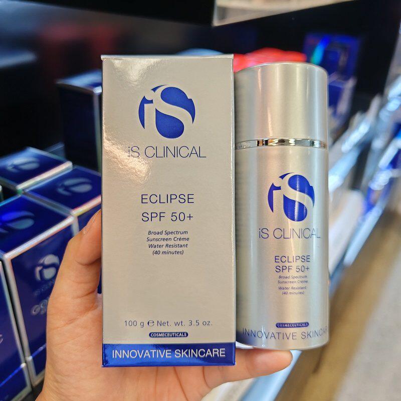 美国IS Clinical光绝缘轻透物理防晒霜 SPF50+不油不腻无色版100g