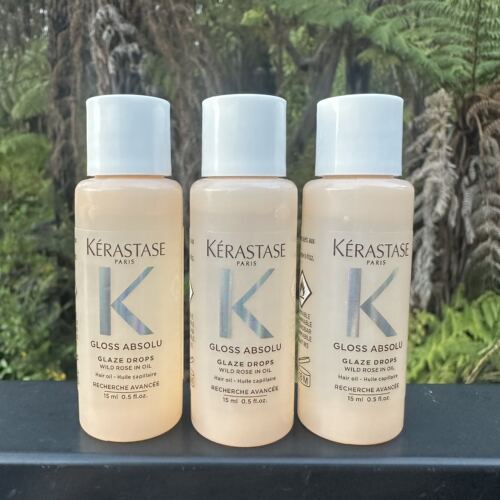 现货直发新品卡诗Gloss Absolu水润釉彩玫瑰保湿发油 15ml*5瓶