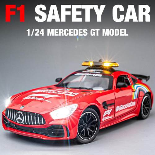 F1安全车跑车仿真合金汽车模型