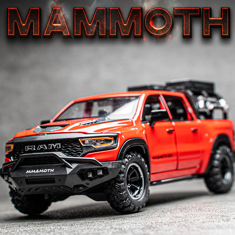 道奇霸王龙皮卡合金仿真玩具车