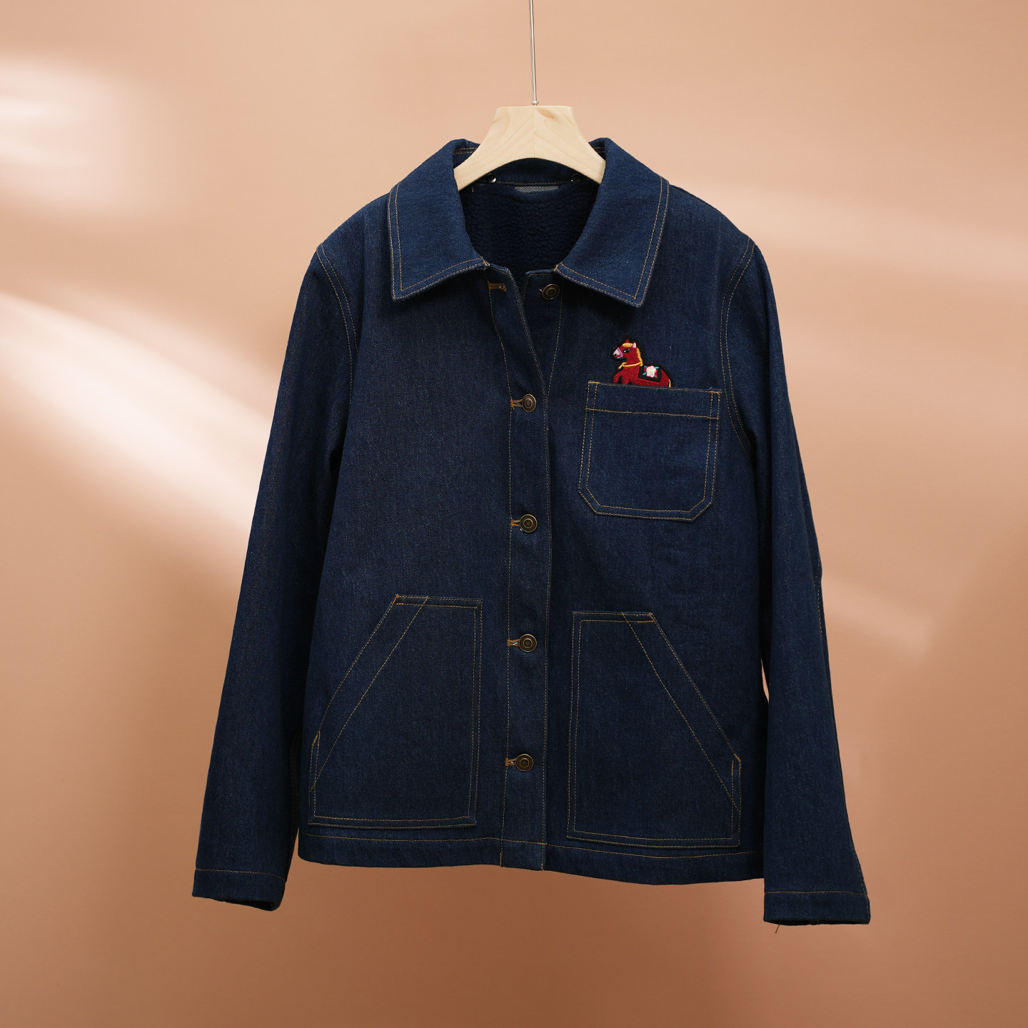 真z~y料！进口斜纹弹力牛仔！土壤系列宽松休闲牛仔外套,女装/女士精品,短外套,淘宝优惠券,粉丝福利购,淘宝优惠卷