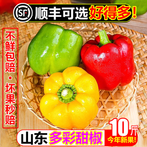 【顺丰次日达】多彩甜椒产地直发