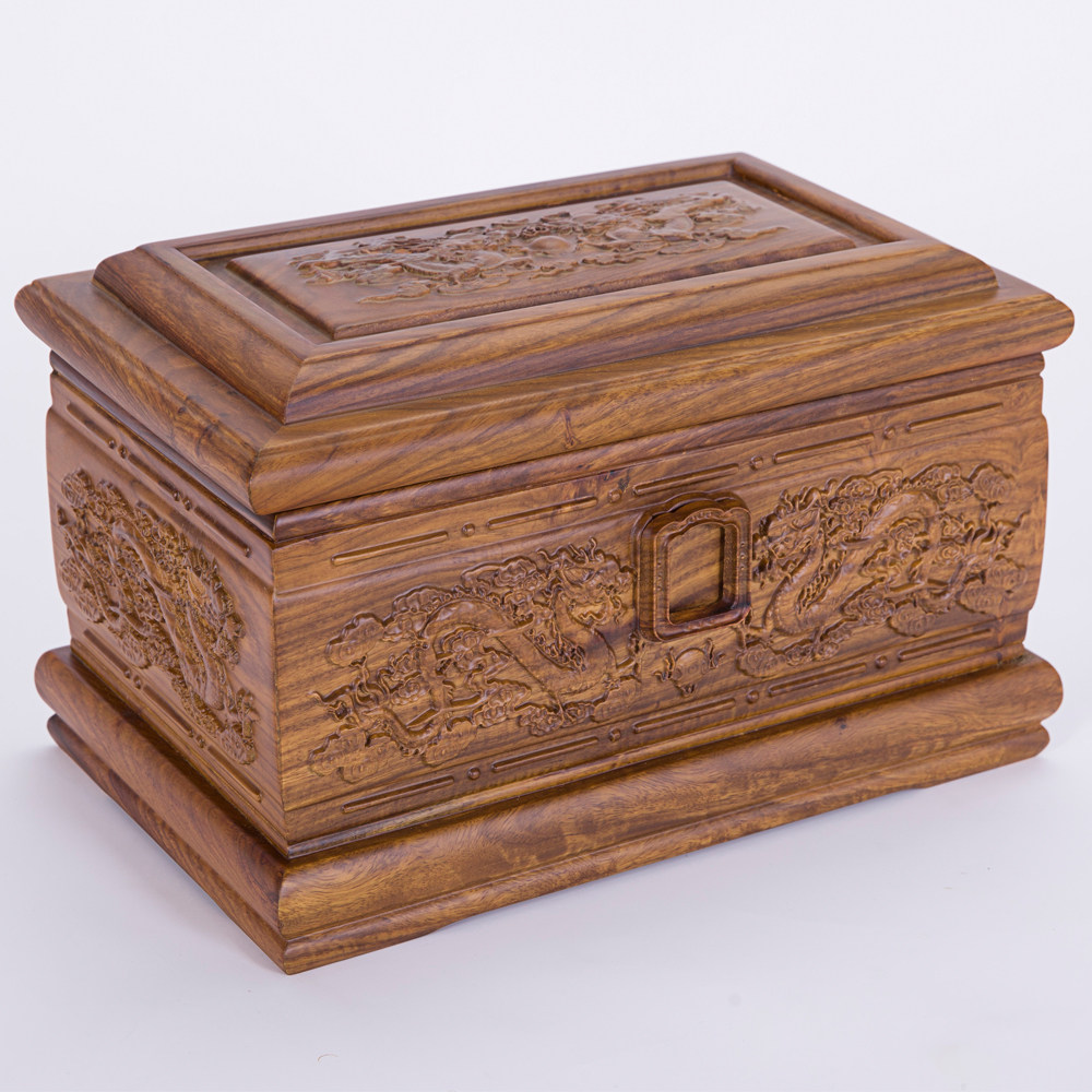 骨灰盒實木紅木順豐包郵吉祥龍男款花梨木標准尺寸花梨木壽盒高檔在類目 商業/辦公傢俱, 殯葬業傢俱, 骨灰盒中 - 來自Buy2taobao.com提供專業的淘寶代購服務
