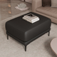 意式 真皮 沙发脚踏凳单个客厅家用加长贵妃延长凳高级感搁脚凳换鞋