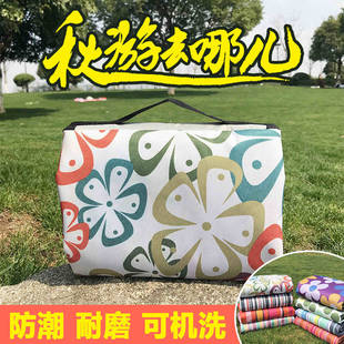 户外郊游踏青防潮垫加厚防水牛津布地垫折叠便携露营野餐垫沙滩垫