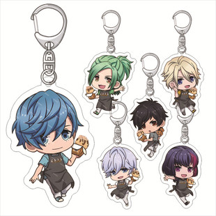 B-PROJECT 亚克力钥匙扣 王茶利晖 爱染健十 长和南 亚克力挂件