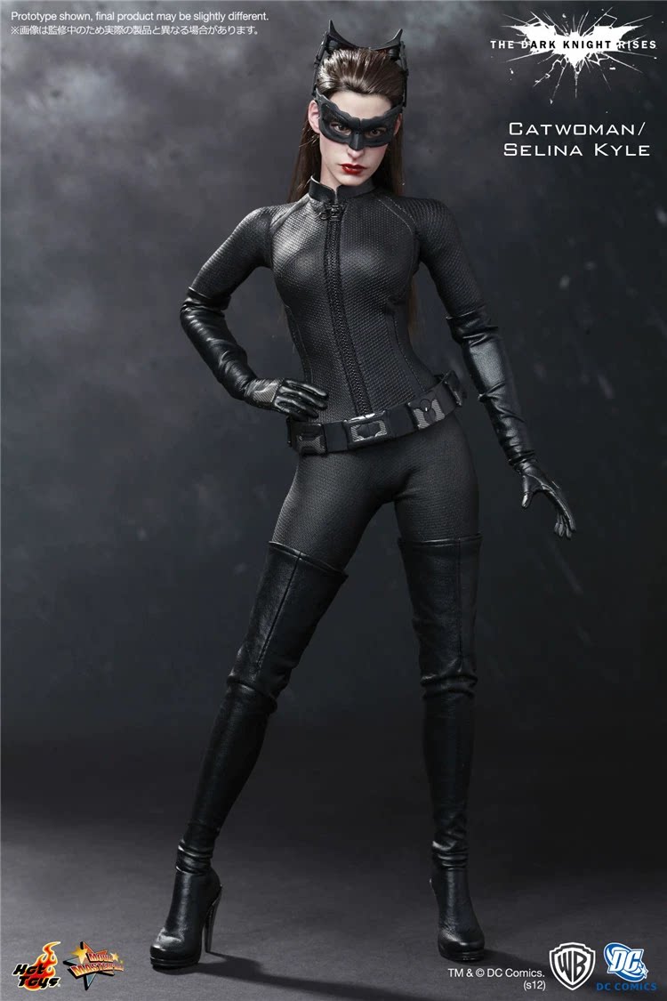 hottoys ht 1/6 mms188 蝙蝠侠 黑暗骑士 猫女 安妮海瑟薇