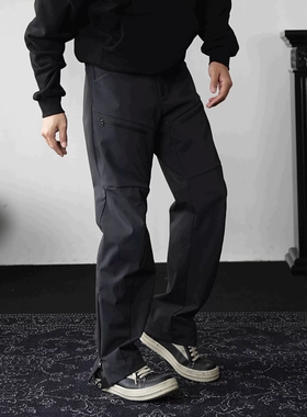 Light Weight新款军鸟阿尔法春季户外冲锋裤运动休闲直筒百搭长裤