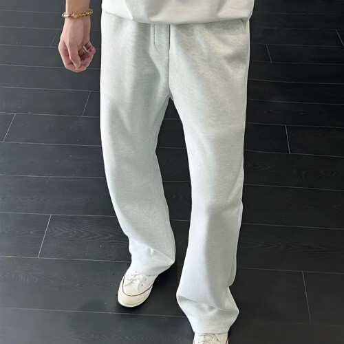 美式cleanfit弯刀宽松休闲卫裤男