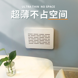 弱电箱装饰遮挡箱百叶配电表画免打孔多媒体光纤网络线盒