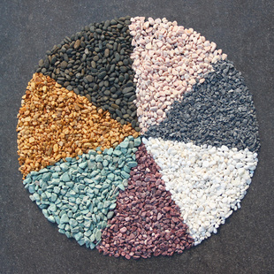 植物员外 多肉植物铺面石白色小石子庭院阳台微景观装饰七彩色