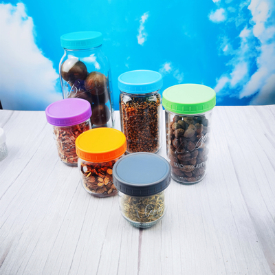 梅森罐masonjar通用密封盖彩虹盖