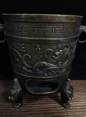 纯铜火炉煮茶热水取暖烧烤用品